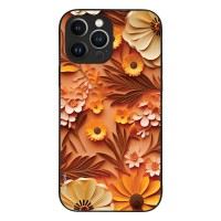 Θήκη Sonique 3D Flower Series για Apple iPhone 13 Pro Max Πορτοκαλί
