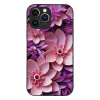 Θήκη Sonique 3D Flower Series για Apple iPhone 13 Pro Max Ροζ