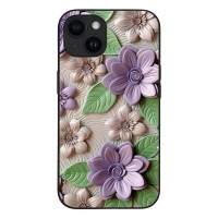 Θήκη Sonique 3D Flower Series για Apple iPhone 14 Βιολετί