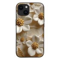Θήκη Sonique 3D Flower Series για Apple iPhone 14 Λευκό