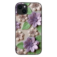 Θήκη Sonique 3D Flower Series για Apple iPhone 14 Plus Βιολετί
