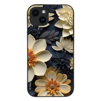 Θήκη Sonique 3D Flower Series για Apple iPhone 14 Plus Εκρού