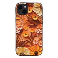 Θήκη Sonique 3D Flower Series για Apple iPhone 14 Plus Πορτοκαλί