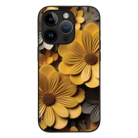Θήκη Sonique 3D Flower Series για Apple iPhone 14 Pro Κίτρινο