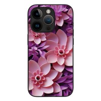 Θήκη Sonique 3D Flower Series για Apple iPhone 14 Pro Ροζ