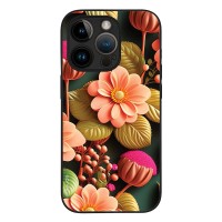 Θήκη Sonique 3D Flower Series για Apple iPhone 14 Pro Σομόν