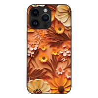 Θήκη Sonique 3D Flower Series για Apple iPhone 14 Pro Max Πορτοκαλί
