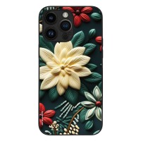 Θήκη Sonique 3D Flower Series για Apple iPhone 14 Pro Max Πράσινο