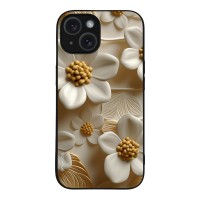 Θήκη Sonique 3D Flower Series για Apple iPhone 15 Λευκό
