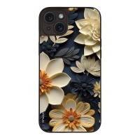 Θήκη Sonique 3D Flower Series για Apple iPhone 15 Plus Εκρού