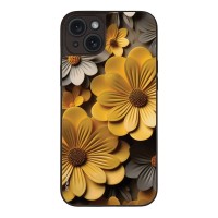 Θήκη Sonique 3D Flower Series για Apple iPhone 15 Plus Κίτρινο