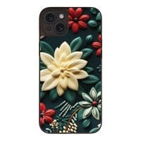 Θήκη Sonique 3D Flower Series για Apple iPhone 15 Plus Πράσινο