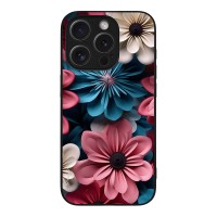 Θήκη Sonique 3D Flower Series για Apple iPhone 15 Pro Ροζ 01