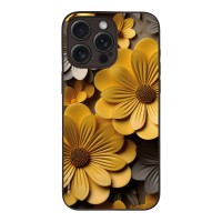Θήκη Sonique 3D Flower Series για Apple iPhone 15 Pro Max Κίτρινο