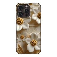 Θήκη Sonique 3D Flower Series για Apple iPhone 15 Pro Max Λευκό