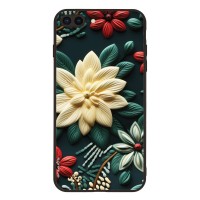 Θήκη Sonique 3D Flower Series για Apple iPhone 7 Plus / iPhone 8 Plus Πράσινο