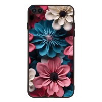 Θήκη Sonique 3D Flower Series για Apple iPhone 7 Plus / iPhone 8 Plus Ροζ 01