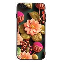 Θήκη Sonique 3D Flower Series για Apple iPhone 7 Plus / iPhone 8 Plus Σομόν