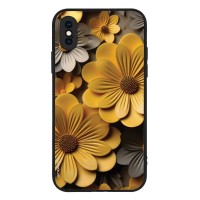 Θήκη Sonique 3D Flower Series για Apple iPhone X / iPhone XS Κίτρινο
