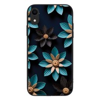 Θήκη Sonique 3D Flower Series για Apple iPhone XR Γαλάζιο