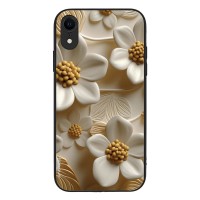 Θήκη Sonique 3D Flower Series για Apple iPhone XR Λευκό