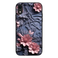 Θήκη Sonique 3D Flower Series για Apple iPhone XR Ροζ 02