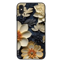 Θήκη Sonique 3D Flower Series για Apple iPhone XS MAX Εκρού
