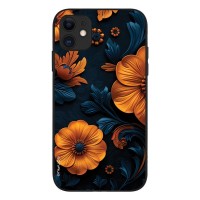 Θήκη Sonique 3D Flower Series για Apple iPhone 11 Πορτοκαλί 01