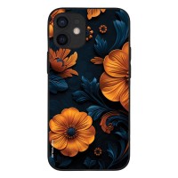 Θήκη Sonique 3D Flower Series για Apple iPhone 12 mini Πορτοκαλί 01