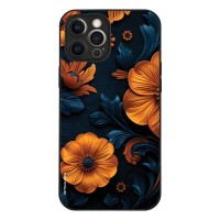 Θήκη Sonique 3D Flower Series για Apple iPhone 12 Pro Max Πορτοκαλί 01