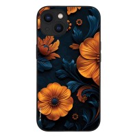 Θήκη Sonique 3D Flower Series για Apple iPhone 13 Πορτοκαλί 01