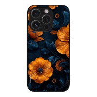 Θήκη Sonique 3D Flower Series για Apple iPhone 15 Pro Πορτοκαλί 01