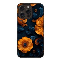 Θήκη Sonique 3D Flower Series για Apple iPhone 15 Pro Max Πορτοκαλί 01
