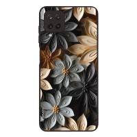 Θήκη Sonique 3D Flower Series για Samsung Galaxy A12 Γκρι