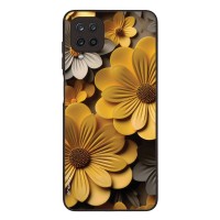 Θήκη Sonique 3D Flower Series για Samsung Galaxy A12 Κίτρινο