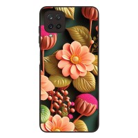 Θήκη Sonique 3D Flower Series για Samsung Galaxy A12 Σομόν