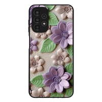 Θήκη Sonique 3D Flower Series για Samsung Galaxy A13 4G Βιολετί