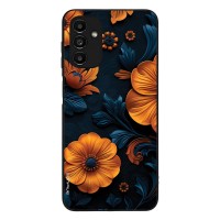 Θήκη Sonique 3D Flower Series για Samsung Galaxy A13 5G / Galaxy A04s Πορτοκαλί 01