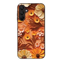 Θήκη Sonique 3D Flower Series για Samsung Galaxy A15 4G / Galaxy A15 5G Πορτοκαλί