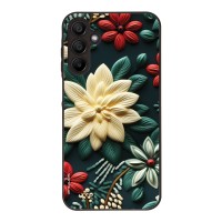 Θήκη Sonique 3D Flower Series για Samsung Galaxy A15 4G / Galaxy A15 5G Πράσινο