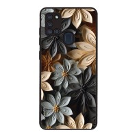 Θήκη Sonique 3D Flower Series για Samsung Galaxy A21s Γκρι