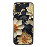 Θήκη Sonique 3D Flower Series για Samsung Galaxy A21s Εκρού
