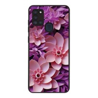 Θήκη Sonique 3D Flower Series για Samsung Galaxy A21s Ροζ