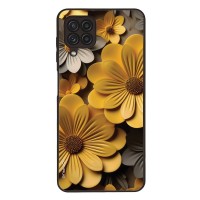 Θήκη Sonique 3D Flower Series για Samsung Galaxy A22 4G / Galaxy M32 4G / Galaxy M22 4G Κίτρινο