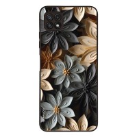 Θήκη Sonique 3D Flower Series για Samsung Galaxy A22 5G Γκρι