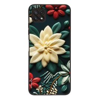 Θήκη Sonique 3D Flower Series για Samsung Galaxy A22 5G Πράσινο