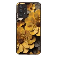 Θήκη Sonique 3D Flower Series για Samsung Galaxy A32 4G Κίτρινο