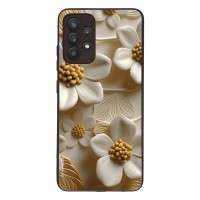 Θήκη Sonique 3D Flower Series για Samsung Galaxy A32 4G Λευκό