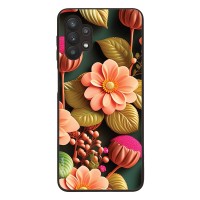 Θήκη Sonique 3D Flower Series για Samsung Galaxy A32 5G Σομόν