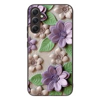 Θήκη Sonique 3D Flower Series για Samsung Galaxy A34 5G Βιολετί